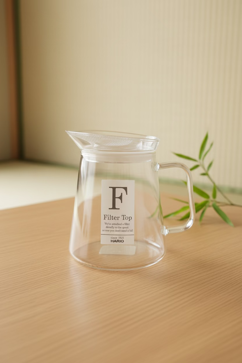 Clear Japanese Style Tea Pot
