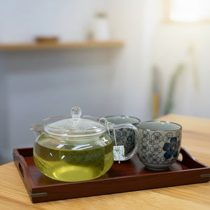tea bag in a tea pot