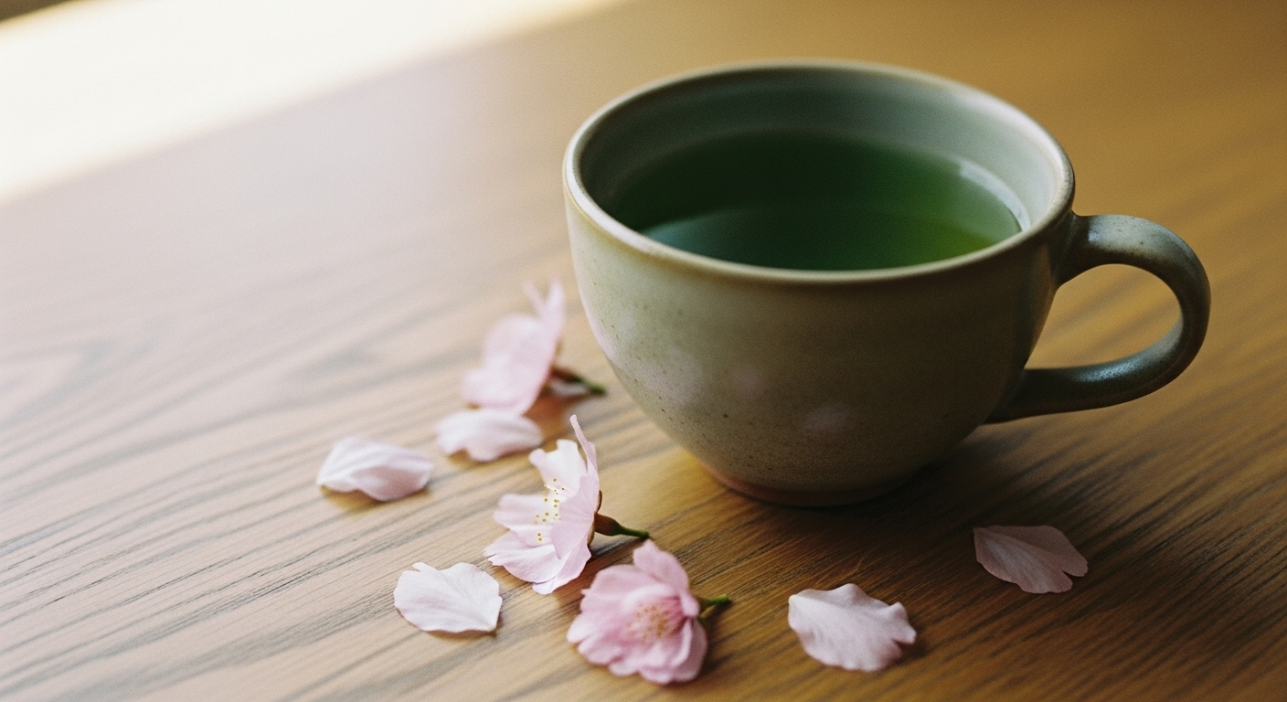 Tea and petals